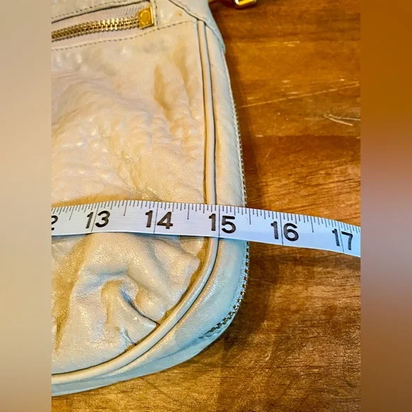 🔥Marc by Marc Jacobs Cement Lamb Leather Top Handle Crossbody Bag🔥 - Picture 12 of 16